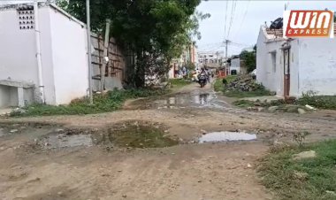 திருப்பூர் மாநகராட்சி 2வது வார்டு  அடிப்படை வசதி இல்லாமல் அல்லல்படும் பொதுமக்கள்