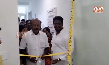 சென்னை திருவான்மியூரில் டிராவல்ஸ் 2020 புதிய அலுவலகம்! மக்கள் நல்வாழ்வுத்துறை அமைச்சர் திறந்து வைத்தார்!
